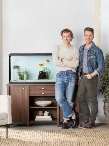Nate Berkus and Jeremiah Brent designed a seriously stylish sofa—for a hamster