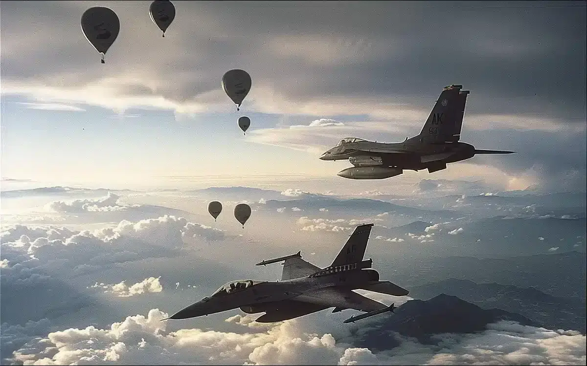 US Military forced to investigate an unidentified balloon make strange finding