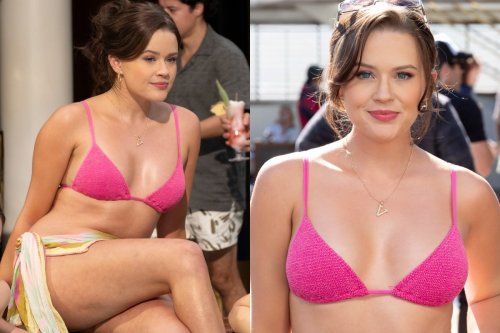 Ava Phillippe channels her inner 'Legally Blonde' in stunning pink swimsuit