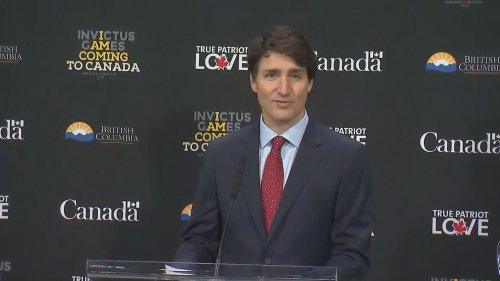 Trudeau announces $15M in federal funding for 2025 Invictus Games