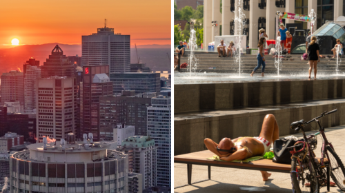 Ce week-end à Montréal s'annonce brûlant et des ressentis jusqu'à 40 sont prévus