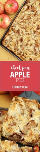 Sheet Pan Apple Pie