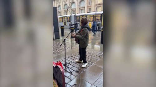 12-year-old musician makes £200 an hour busking thanks to his ‘charming’ covers of songs