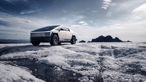 Enjoy some Cybertruck memes, then watch a Cybertruck get cyberstuck in the snow