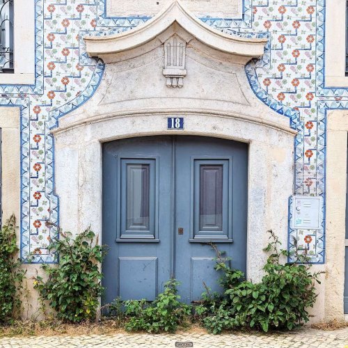 Last Chance to Vote for the Door of the Week! The Tiled Doors of Lisbon