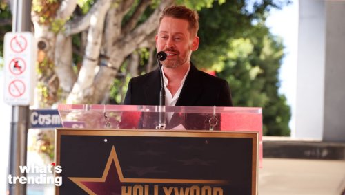 Macaulay Culkin reunites with Home Alone ‘mother’ at Walk of Fame ceremony