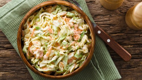 Mistakes Everyone Makes When Making Coleslaw