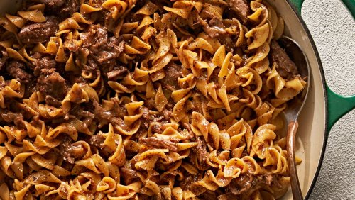 Amish Beef & Noodles Are The Cozy Comfort Food You Need