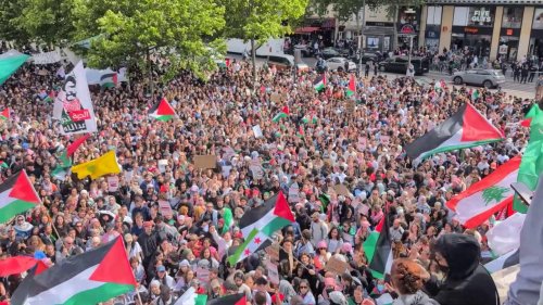 France: Thousands rally in Paris to protest Israeli attacks on Gaza
