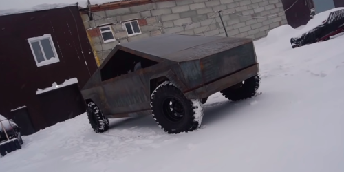How does this DIY Cybertruck compare to Tesla's?