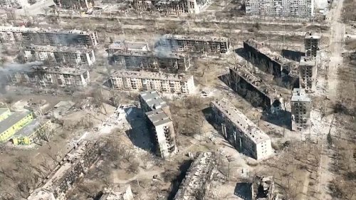 Drone Footage Captures Devastation In Besieged City Of Mariupol Flipboard 0126