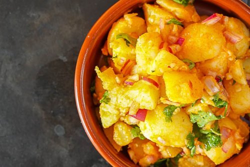 Zesty Moroccan Potato Salad Recipe
