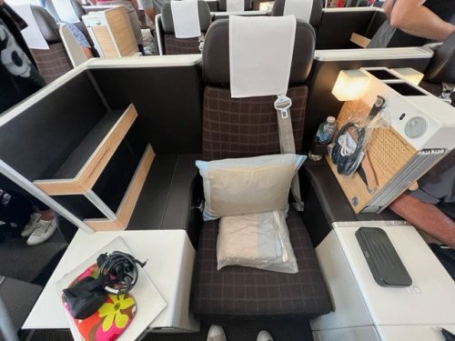 What Actually Happens When You Fly Business Class