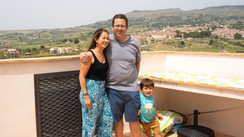 Couple transform two 'one euro' derelict properties into Italian dream home