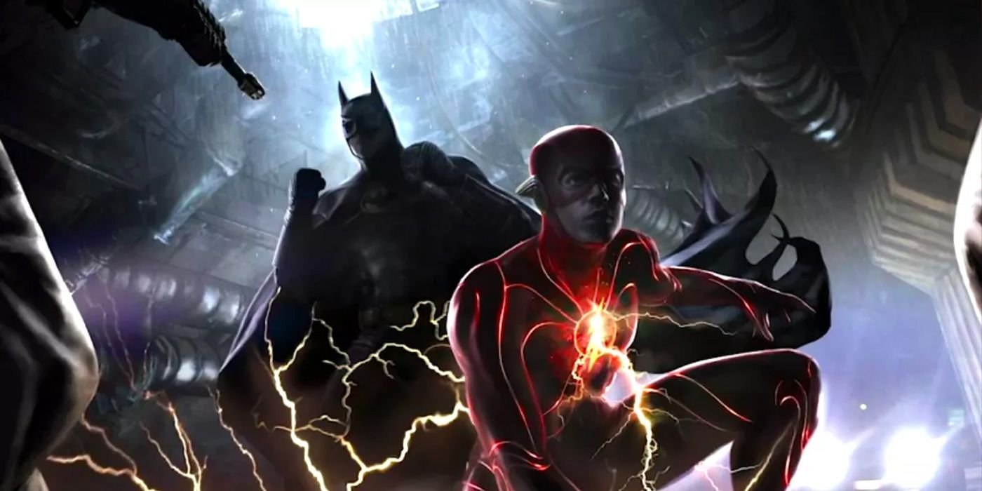 New 'The Flash' Set Photo Teases a Brutal Battle for Michael Keaton's Batman