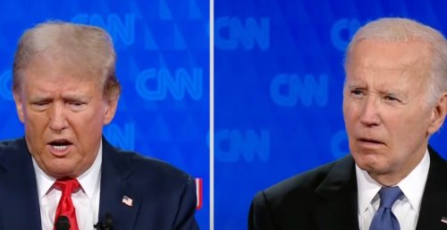 Memes from the Trump and Biden Presidential debate are taking over the internet