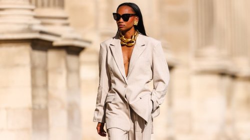 How To Pull Off A Topless Blazer Moment Without Feeing Too Exposed