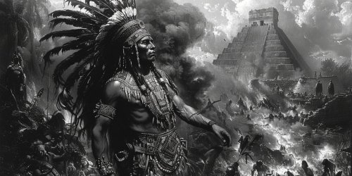 The dramatic and horrific downfall of the Aztec Empire