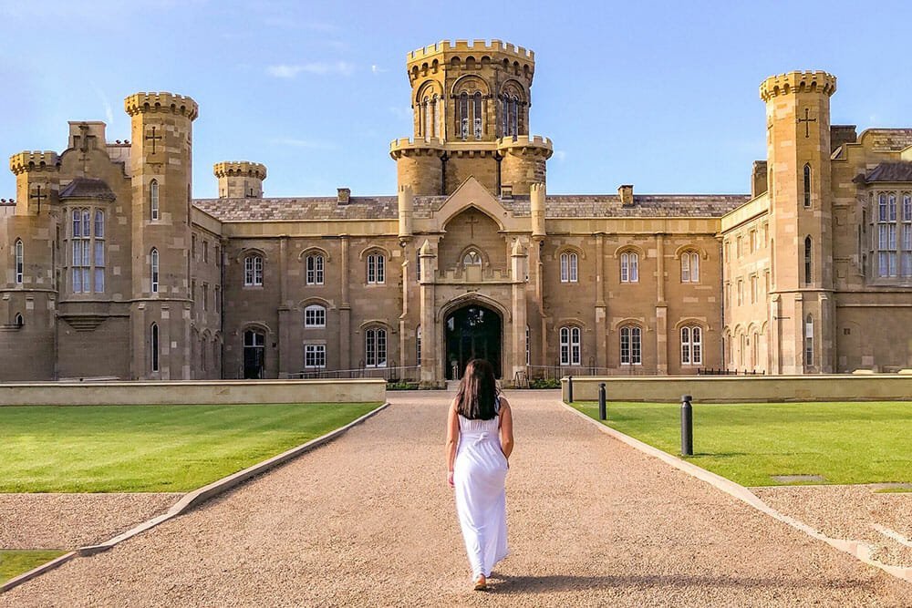 WHAT IS IT LIKE TO SLEEP IN AN ENGLISH CASTLE?