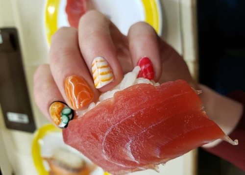 Japanese Nail Art You Gotta Sushi to Believe