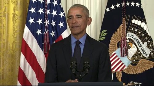 Obama Makes His Return to the White House