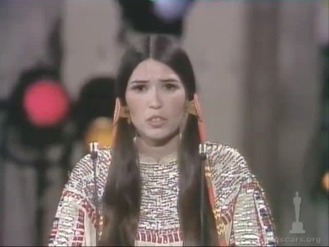 That time John Wayne tried to attack Sacheen Littlefeather at the Oscars