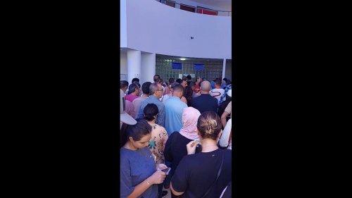 Blood Donors Queue Outside Blood Transfusion Center in Morocco Following Deadly Earthquake 2