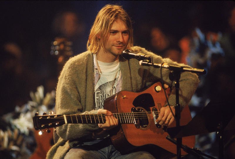 Kurt Cobain's funny self-portrait just sold for six figures