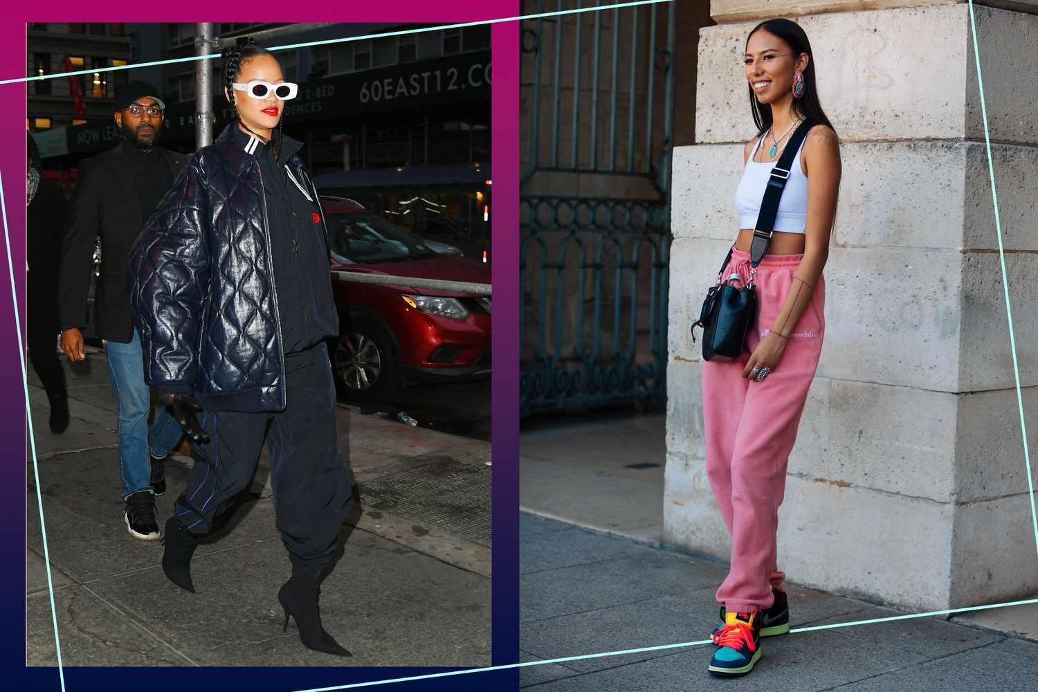 When It Comes to What to Wear With Sweatpants, Anything Goes