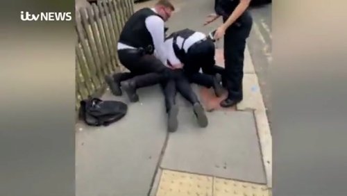 Black schoolboy, 14, thrown to ground and handcuffed in mistaken stop and search
