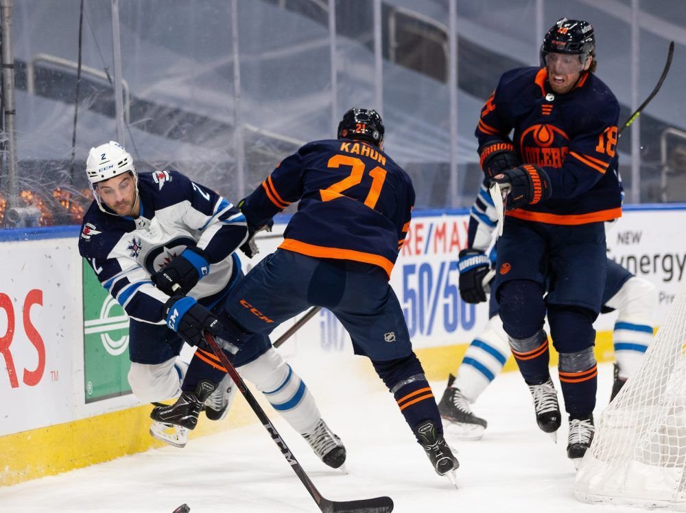 Edmonton Oilers clipped in Game 2 OT loss to Winnipeg Jets