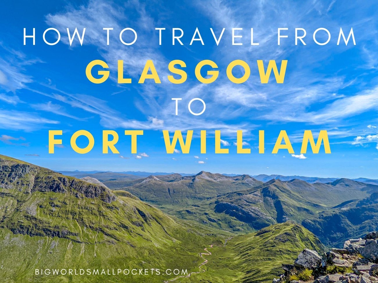 How to Travel from Glasgow to Fort William in Scotland