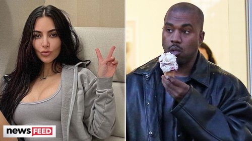 Kim Kardashian SHADES Kanye West By Wearing THIS!