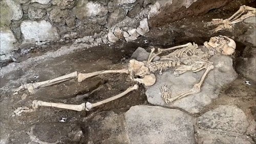 Pompeii: Three new skeletons discovered in ruins from 79 AD eruption