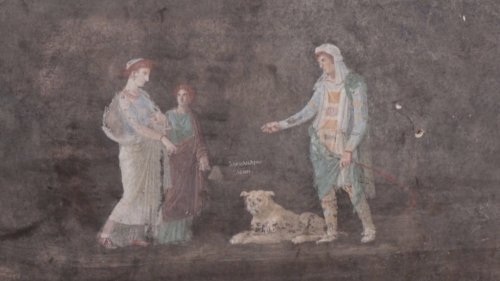 Pompeii Excavation Unearths Stunning Greek Mythology Artworks
