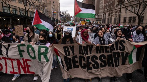 Columbia University protests: Crowds demand school cut ties with Israel