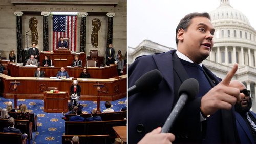 Moment George Santos expelled from US House in landslide vote