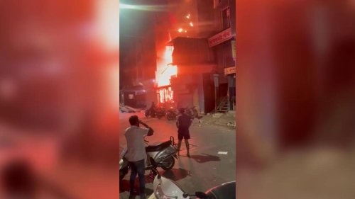 India: Devastating blaze engulfs shops, causes property damage worth $174,510