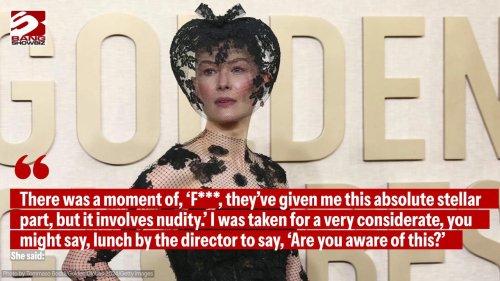 Rosamund Pike was asked to strip to her underwear during her 'James Bond' audition