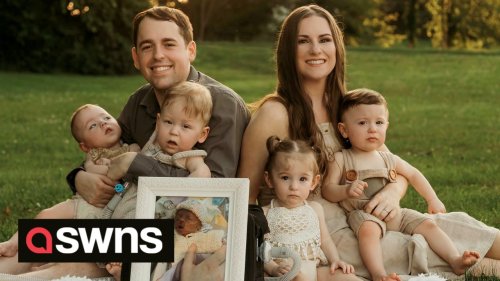Mum who feared she would never get pregnant took infertility medication and ended up with QUINTUPLETS