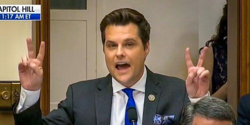Matt Gaetz is screwed