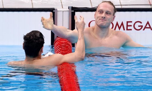 U.S. Swimmer Questions Legitimacy of Race After Russian Wins Gold