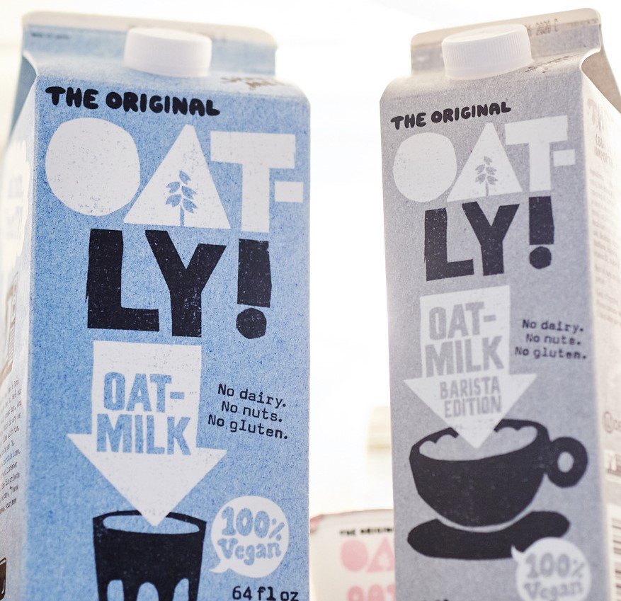 This Is What's Really In Oatly's Oat Milk
