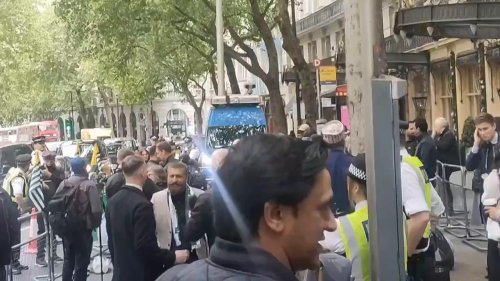 UK: Protest Staged in London After India(s Airstrike on Pakistan
