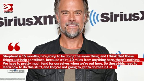 Josh Duhamel thinks it is 'great' for his children that they have moved off-grid