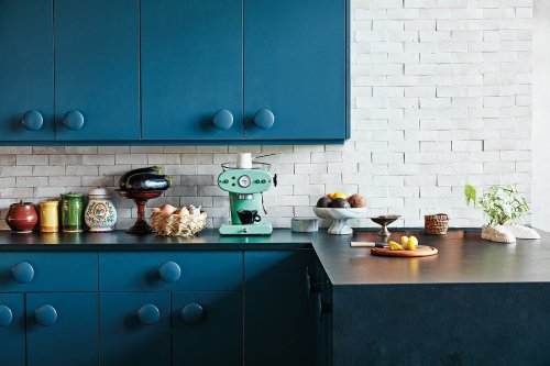 The 18 best paint colors for blue kitchen cabinets, from our favorite spaces