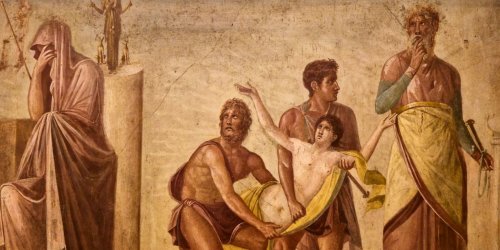 The tragic murder of the young girl Iphigenia: Human sacrifice in Ancient Greece