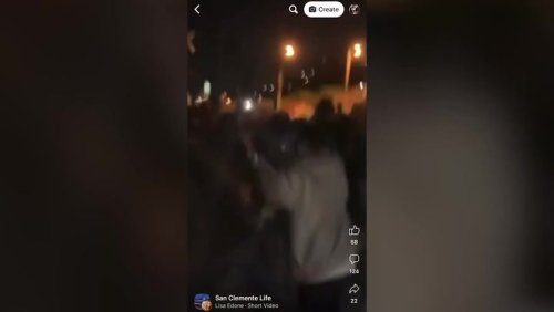 Video shows mob attack US marines who asked them to stop lighting fireworks