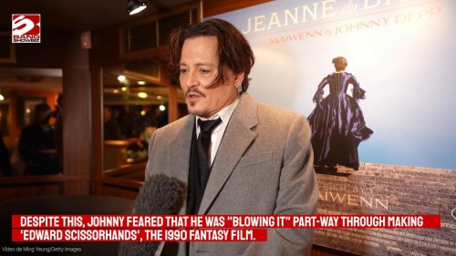 Johnny Depp recalls being 'freaked out' by fame