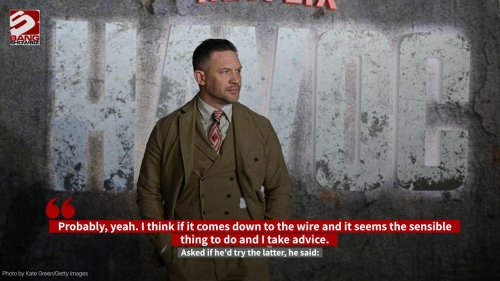Tom Hardy is 'falling to bits' with his physical ailments